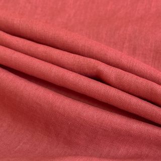 Linen enzyme washed 170 g rose pink