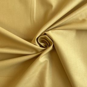 Cotton poplin mustard