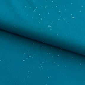 Water-reppellent fabrics cyan