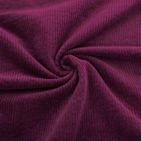 Corduroy 6W WASHED STRETCH aubergine