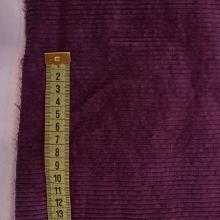 Corduroy 6W WASHED STRETCH aubergine