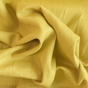 Linen enzyme washed 170 g yellow