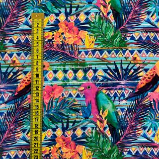 Viscose STRETCH Jungle digital print