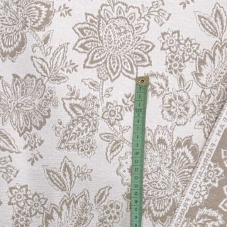 Decoration fabric jacquard Jacobean lin