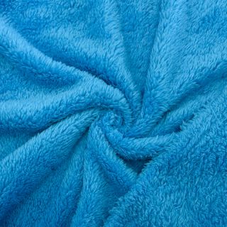 DOUBLE FACE FLEECE TEDDY aqua