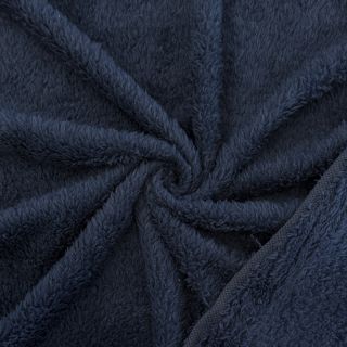 DOUBLE FACE FLEECE TEDDY dark blue