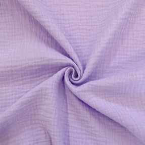 Double gauze/muslin bright violet ORGANIC