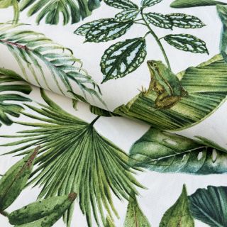 Decoration fabric premium Under the palm tree